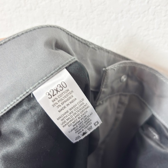 HUDSON & BARROW PERFORMANCE FLEX STRETCH TECHNOLOGY GREY SLIM PANTS 32X30 NEW - Picture 4 of 6